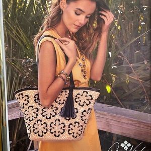Patricia Nash Marconia Crochet Tote-New with Tags